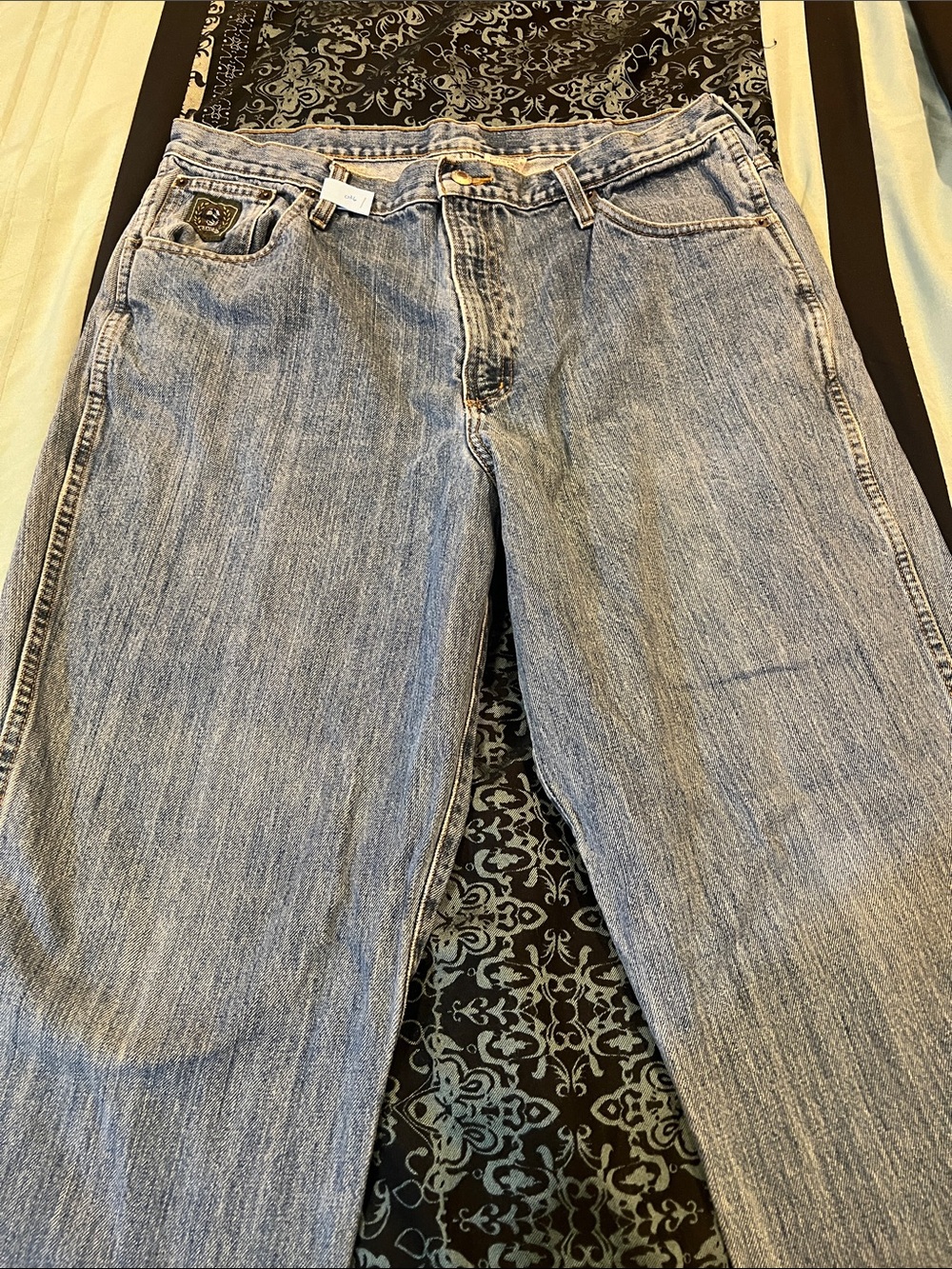 Cinch Green Tag  Men's Light Blue Bootcut Jeans